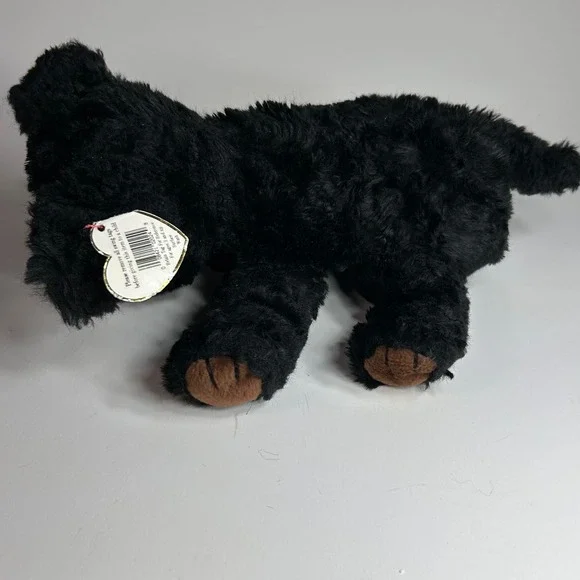 Ty Classic Pepper Black Puppy Dog 1996 Vintage Large Plush Retired 10" Stuffed - Picture 4 of 11